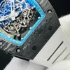 055 montre de luxe Luxe Klassiek Horloge handmatig mechanisch uurwerk TPT koolstofvezel kast designer horloges heren Horloges Horloges