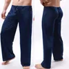 Men's Pants Chic Pajama Thin Sports Breathable Elastic Waist Men Trousers