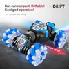 Электрический/RC автомобиль Стиль 360° 4WD All-Round Drift Spray Пульт дистанционного управления Stunt Car Gesture Высокоскоростной внедорожный RC-автомобиль Игрушки для мальчиков и девочек Подарки 231130