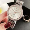 Wristwatches Relogio Feminino Crystal Diamond Watch Luxury Silver Women Watches Fashion Women's Full Steel Wrist Clock Saat