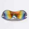Sonnenbrille Luxus Marke Sport Punk Y2K Frauen Männer Einzigartige Goggle Sonnenbrille Für Männliche Radfahren Hip Hop Shades UV400 231130