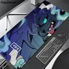 Mouse Pads Bilek Rests Oni Büyük Oyun Pad Japon Siyah Masa Masası Mat Büyük Mousepad Gamer XXL 90X40 Halı Klavye Paspasları Şirket 100x50 231130