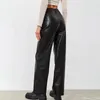 Spodnie damskie Ropa de Mujer Pantalones Barata y en skórzane koreańskie ubrania spodnie zima 2023