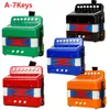 Claviers Piano Accordéon Jouet 7 KeyAccordions pour Enfants 10 Touches Instrument de Musique Jouets Éducatifs Cadeaux Tout-petits Débutants Garçons Filles 231201