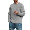 Men's T Shirts Knitted Bottoming Shirt Solid Color Round Neck Long Sleeve Pullover Mens Wool Coats For Men 4x-5x