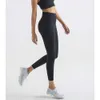 Lu Lu Pant alinhar limão yoga moda calças roupas de ginástica cintura alta leggings esporte feminino fitness joggers sweatpants collants mallas mujer jogger