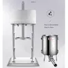 Machine de remplissage de saucisses verticale en acier inoxydable, robot alimentaire pour remplissage de saucisses, fabrication maison