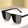 Sunglasses 2023 Men's Driving Anti-UV Concave Shape Ladies Long Frame Sun Glasses