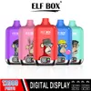 ELF BOX Digital 12000 puff disposable vape 12 Flavors Puff 12k e cigarette 500mah Rechargeable Battery Prefilled 25ml Cartridge 2% 5% Pod vape pen bar vs BANG 12k 15k puff