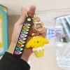 Dessin animé doux Tube Kuromi porte-clés sac pendentif mignon mélodie voiture porte-clés poupée