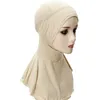 Abbigliamento etnico Musulmano Underscarf Donna Hijab Cap Islamico Arabo Elastico Turbante Copertura completa Collo a scialle Copertura Cofano Copricapo