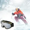 Lunettes de Ski Anti-buée Protection Uv neige hiver extérieur Double couches lentille pour hommes cyclisme 231201