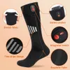 Sports Socks Winter Heated Rechargeable Heating for USB 5000mah Warmth Outdoor Boots Snowmobile Ski 231201