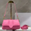 Borsa a tracolla a compressione morbida Le Bambimou Borsa a cuscino Nuova borsa a tracolla Borsa sotto le ascelle alla moda e di alta qualità Popolari borse firmate di nuovi colori