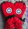 Mittens Designer Canadá para outono quente carta de inverno ganso ciclismo ao ar livre motocicleta esqui à prova de vento frio resistente esqui bordado