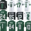 Voetbalshirt op maat heren dames jeugd Joe Namath Joe Klecko Aaron Rodgers Ahmad Sauce Gardner Breece Hall Garrett Wilson Zach Wilson