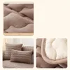 Cadeira cobre sofá almofada macia capa de pelúcia antiderrapante engrossado confortável sala universal toalha protetora para sofás aconchegantes