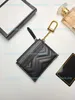 Marmont Keychain Bagouch Bagous Designer Passport Holders Women Mens Card Card Card Case Wallets Icardi Leather Pocket 48440 Chain