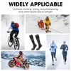 Sports Socks SNOW DEER Rechargeable Electric Skiing Heated Winter Warm Thermal Cycling Sock Stocking Men Women For Motorcycle 231201