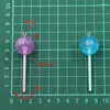 Charms 10 Stuks 22 65 MM 6 Kleur Noctilucent Ronde Bol Lollipop Hars Voor Oorbel Kawaii 3D Sleutelhanger Sieraden maken
