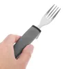 Dinnerware Sets 5 Pcs Serving Utensils Forks Knives Eating Adaptive Elderly Knife Stainless Steel Cutlery Flatware