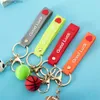 Keychains Lanyards Funny Sports Football Keychain Soccer Basketball Tennis Rugby Pendant Keyring Handbag Hanging Key Holder Accessories Charms Gift R231201