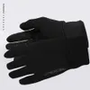 Спортивные перчатки SPEXCEL PRO TEAM Зимние термофлисовые велосипедные перчатки с длинными пальцами, шоссейные велосипедные перчатки, черные 231201