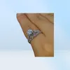 Luxury 15ct Size 510 Brand jewelry 10kt white gold filled white topaz gemstones Engagement wedding Ring mother039day gift 4539762