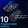 Tastatur-Maus-Kombinationen Rapoo VT9PRO VT9PROmini VT9AirLite Wireless Gaming Ultra Light 26000DPI 8 Tasten Esports Optical PAW3398 Computer 231130