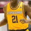 Custom 2020 Lipscomb Bisons Basketball Jersey NCAA College Garrison Mathews Ahsan Asadullah KJ Johnson Michael Buckland Fleming Greg Jones