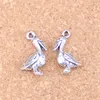 100 stks Antiek Zilver Brons Plated pelikaan zeevogel Charms Hanger DIY Ketting Armband Bangle Bevindingen 18 9mm218N