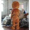 Desempenho tigre mascote trajes personagem dos desenhos animados roupa terno carnaval adultos tamanho halloween festa de natal carnaval vestido ternos para homens mulheres