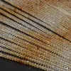 Loose Gemstones Natural Light - Dark Citrine Faceted Round Beads 6.2mm Thickness 4.2mm-4.5mm No Color Treatment