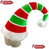 Decorações de Natal 1 peça Adt Three-Nsional Long Elf Chapéu Papai Noel Vermelho Verde Traje Acessório Decoração Decoração de Natal Drop Deli Dhynz