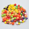 Charms 10pcs/Lots Mix Mini Apple Grape Strawberry Fruit Resin Cute Orange Banana Food Pendant For Earring DIY Jewelry Making