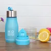 Tumblers 650ml Water Bottle Squeezed Juice Lemon Fruit Infuser Drinkware For Outdoor Sports My Shaker Drinking 231130