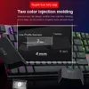 Keyboards REDRAGON APAS K535-KB RGB USB Mini Slim Ultra-Thin Designed Wired Mechanical Gaming Keyboard Blue Switch 104 Keys for Compute PC 231130