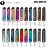 失われたvape ursa nanoキット800mAhバッテリー容量を備えた最大出力2.5ml ursa nano pod fit 0.8ohm/1.0ohmコイルタイプ型充電27色の電子タバコ本物