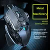 Keyboard Mouse Combos Mechanical Wired Gaming 9 Key Macro Definition 12800 DPI Color Backlit Game Player Computer Peripheral for Windows PC 231130