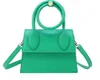 EEWQ Top-Qualität Handtaschen Frauen PU-Leder Umhängetaschen Luxurys Marke Brief Frankreich Jaquemus Handtasche Einkaufstasche Mode Damen Handtasche Designer Umhängetasche