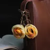 Keychains Lanyards New Food Keychains Children Play Toys Fun Bag Pendant Chef Cook Keyring Restaurant Client Promotional Gift R231201