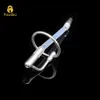 New Stainless steel soft rubber catheter male urethral plunger metal stainless steel support toys A023