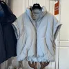 여자 자켓 패션 지퍼 스탠드 목이 짧은 파카스 양복 조끼 한국 가을 겨울 여성 재킷 인과 유출 조끼