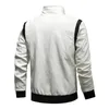 Mens Leather Faux Autumn Winter Bomber Jacket Men Scorpion broderi huva PU Motorcykel Ryan Gosling Drive 231201