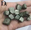 50G Golden Iron Pyrite Cubic Nuggets Rough Crystal Stone Cube Energy Rock Raw Ore Mineral Points Exempel DIY Pendant Decor Crafts9666197