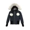 Vsfz Parka 2023 Aggiornamento invernale Versione alta Forbici dorate Giù 03 Cappotto caldo ispessito con capelli di volpe canadese da donna