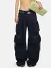 Jeans da donna 2023 Leggings da lavoro in denim estivo Moda coreana Multi-tasche Pantaloni in cotone pesante artigianale di alta qualità Y2k