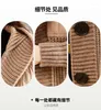 Women's Knits Winter Fashion Women Cardigan Coat Hooded Down Cotton High-end Knitwear Parka Mid Length Sweater Jacket