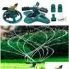 Bewässerungsgeräte 360 Grad drehbare Matic-Garten-Rasensprinkler-Wassersystem-Schnellkupplungs-Yard-Düse-Bewässerungszubehör Dro D Otl21