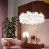 Pendelleuchten Nordic LED Acryl Blumenform Lichter Moderne kreative Wohnzimmer Schlafzimmer Restaurant Café Innen Kunst Dekor Hängelampe